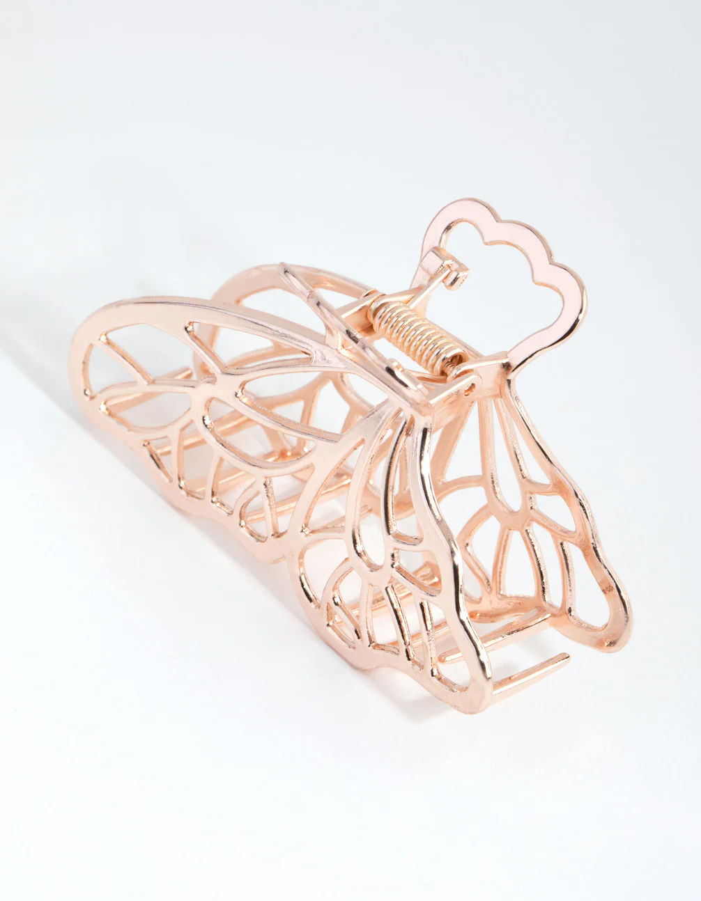 Rose Gold Cut Out Butterfly Claw Clip - Image 2