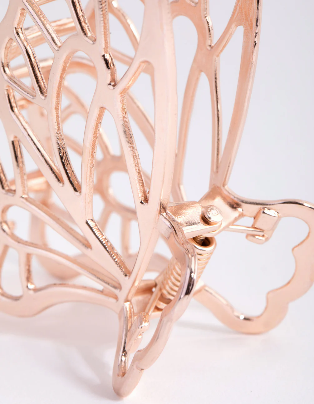 Rose Gold Cut Out Butterfly Claw Clip - Image 3