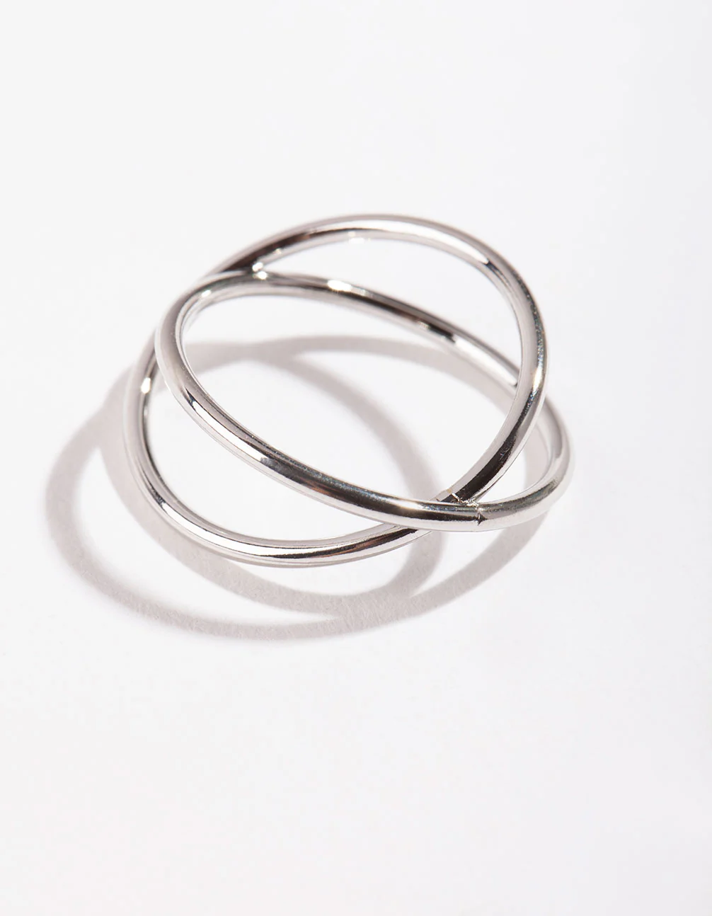 Silver Crossover X Ring - Image 2