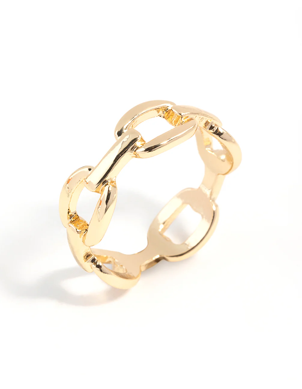 Gold Fine Chain Ring - Image 2