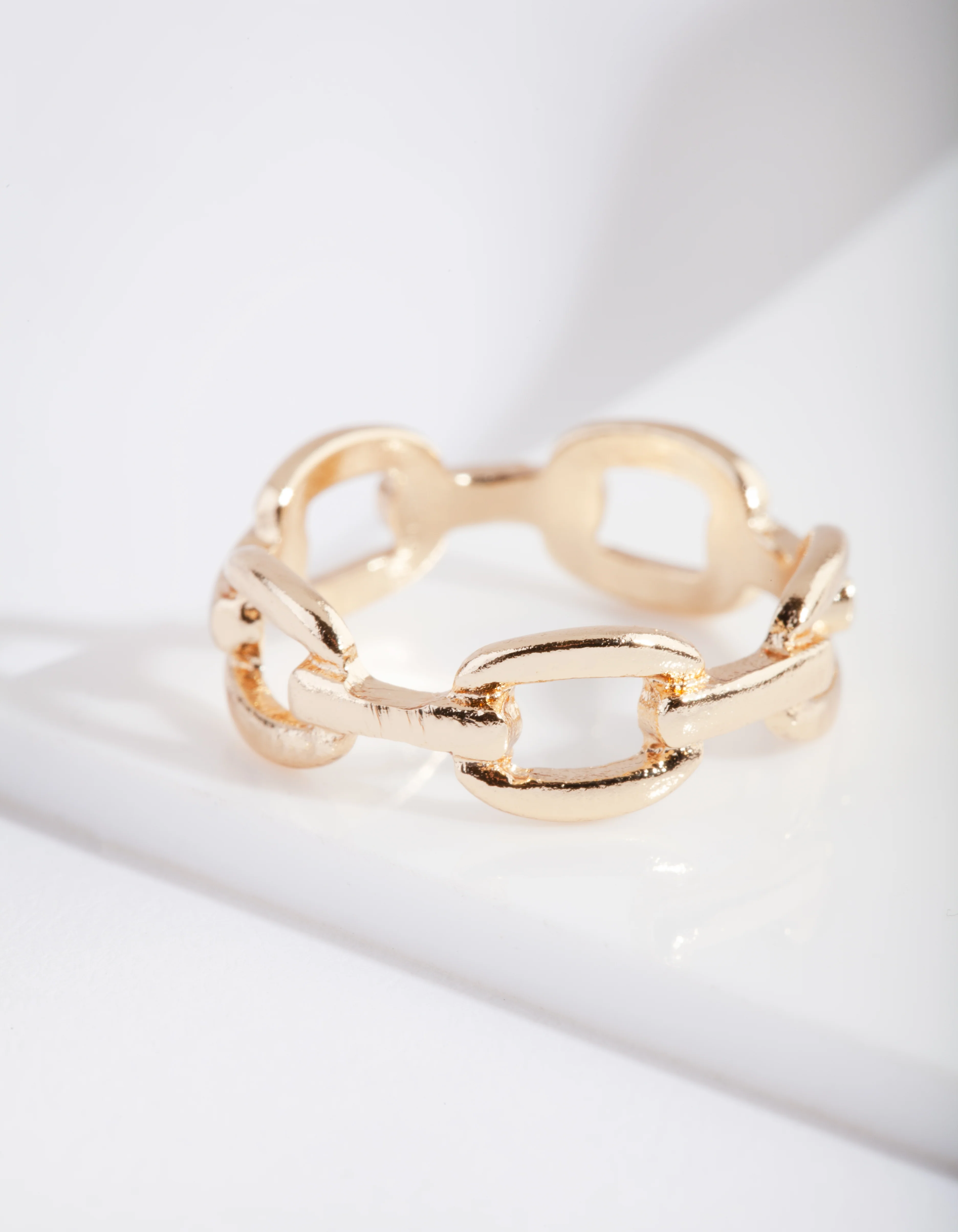 Gold Fine Chain Ring - Image 3