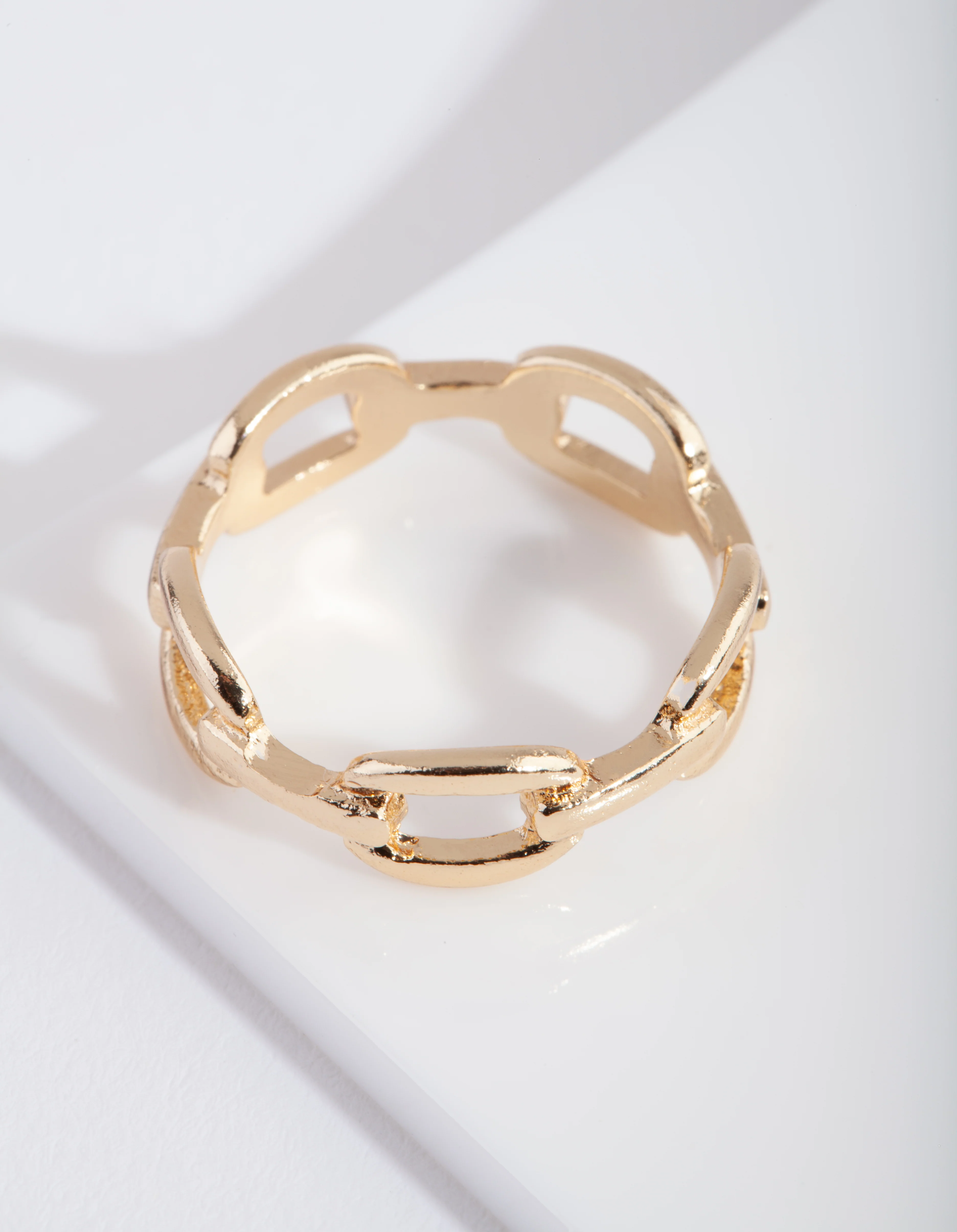 Gold Fine Chain Ring - Image 4