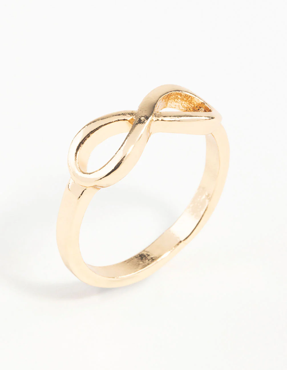 Gold Infinity Ring - Image 2