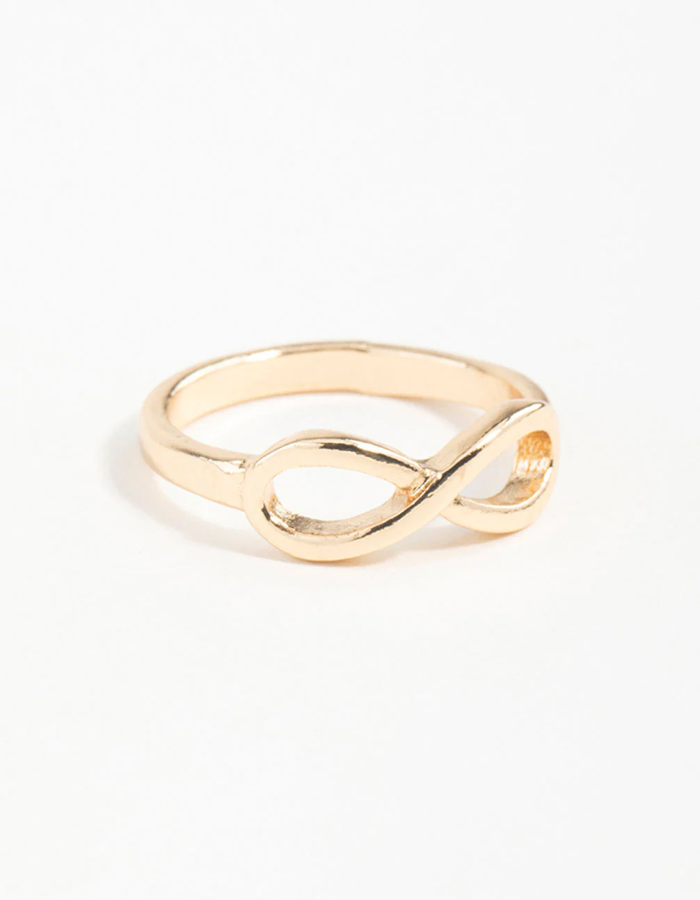 Gold Infinity Ring - Image 3