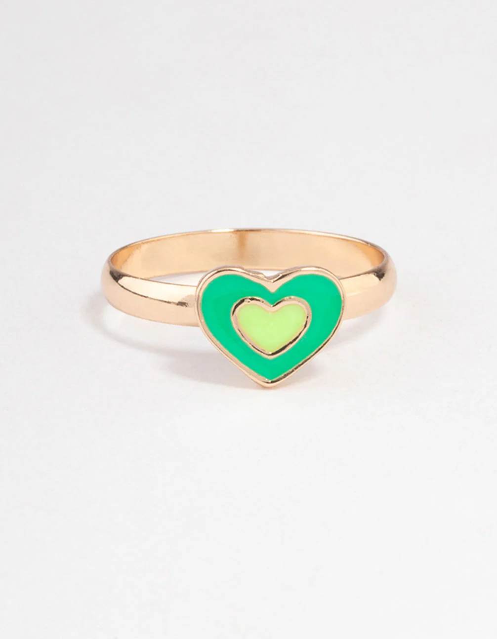 Gold Layered Heart Ring - Image 3