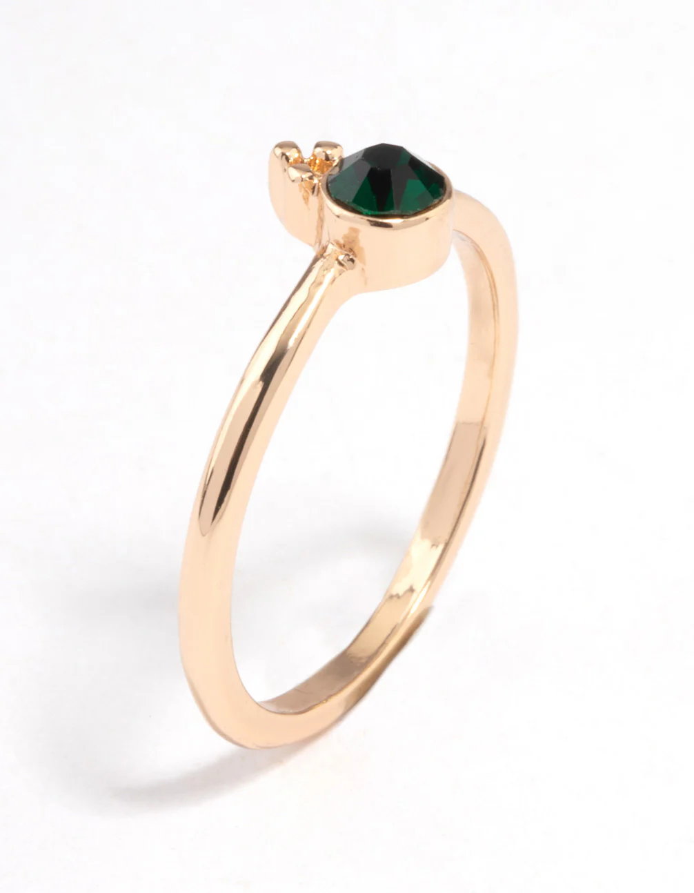 Green Round Beaded Ring - Image 2