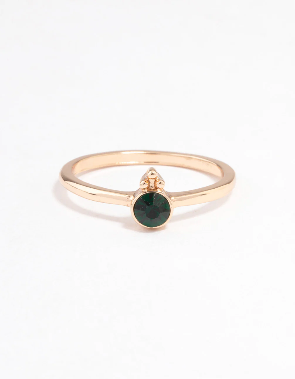 Green Round Beaded Ring - Image 3