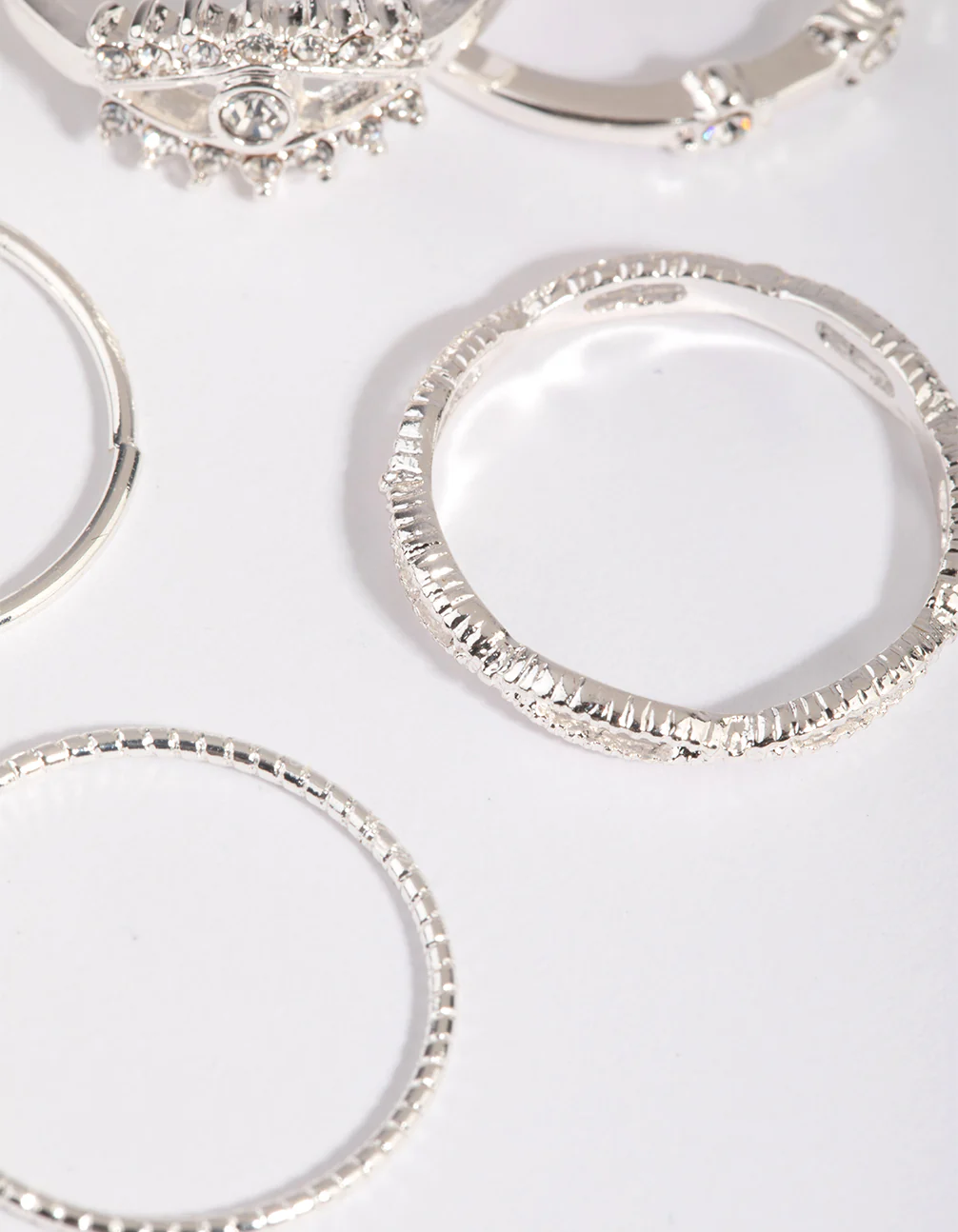 Silver Evil Eye Ring 5-Pack - Image 4