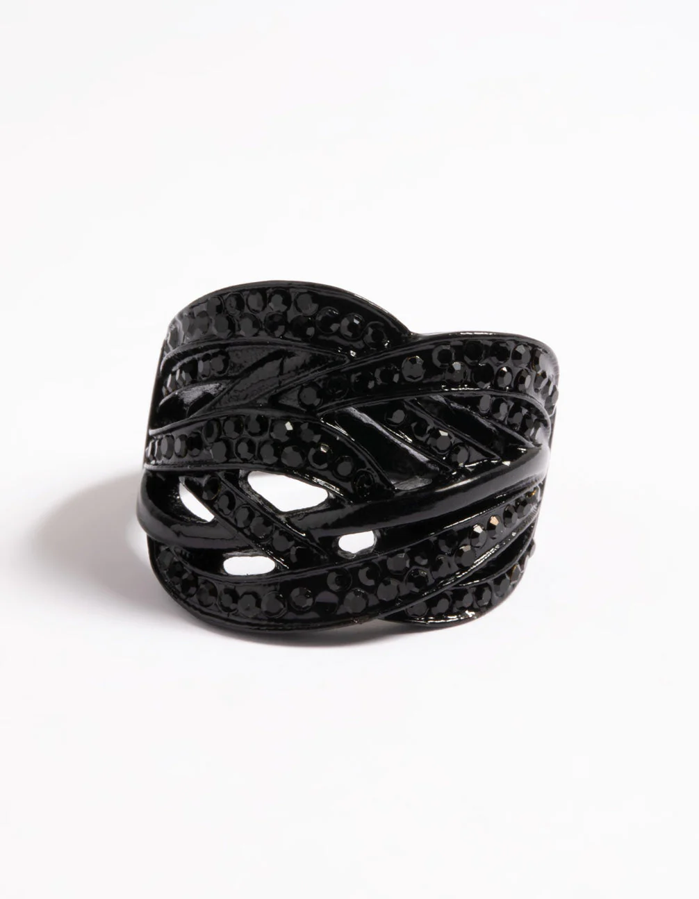Pave Overlap Ring - Image 2