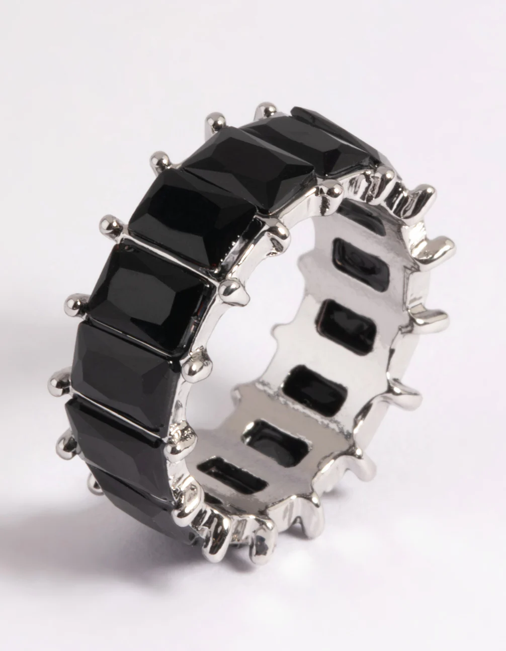 Silver Baguette Ring - Image 2