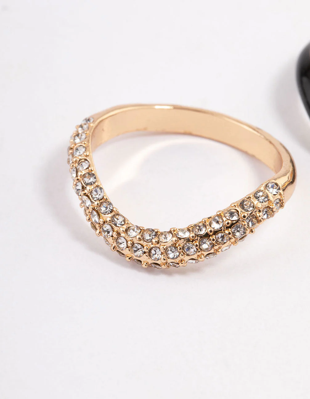 Black Stack Ring Set - Image 2