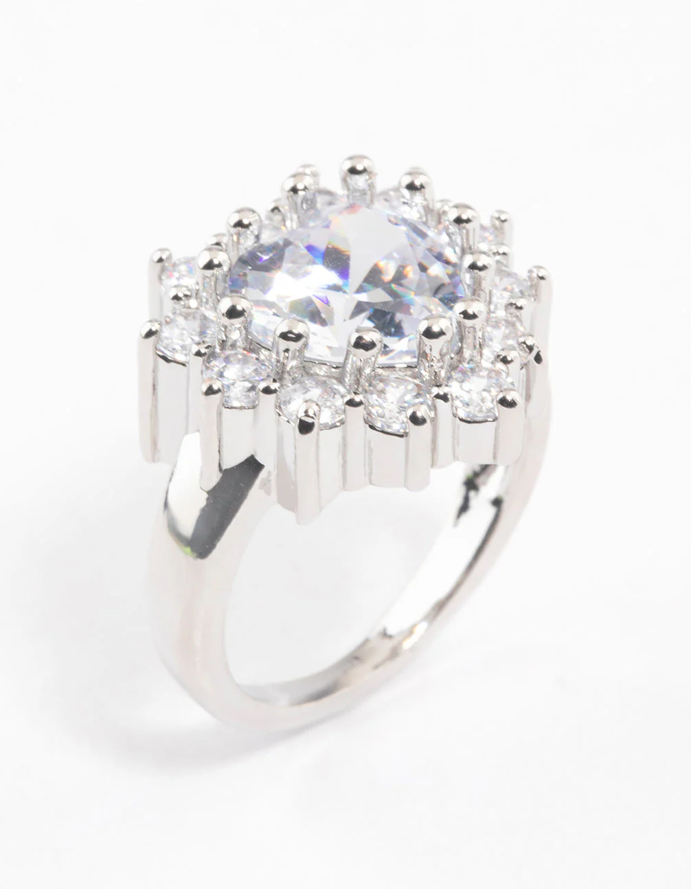 Silver Grand Heart Ring - Image 2