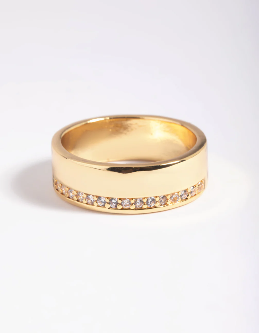 Gold Plated Cubic Zirconia Ring - Image 3