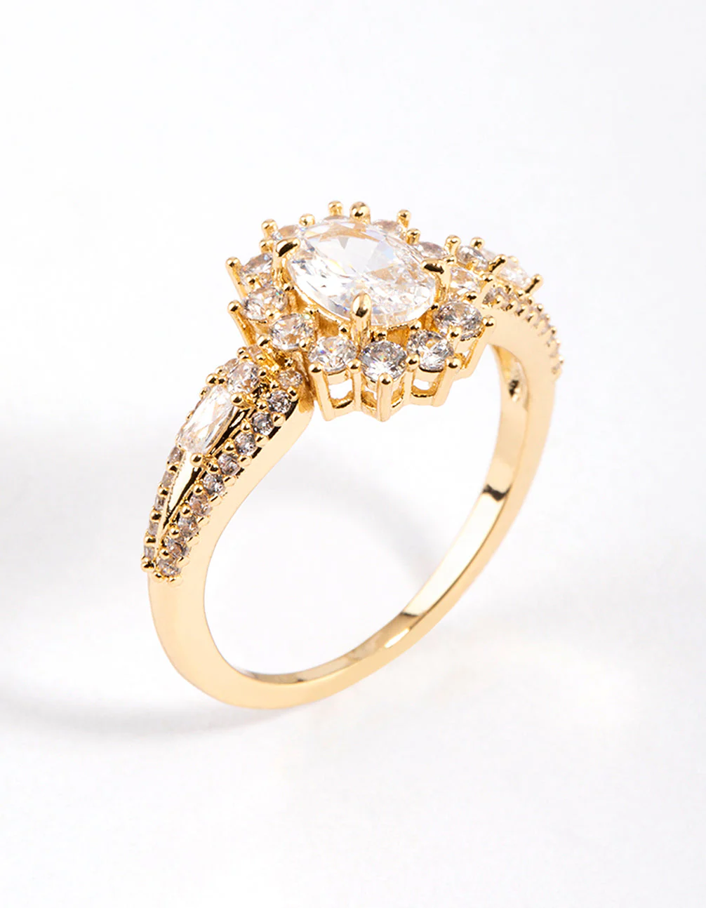 Gold Plated Opulent Statement Ring - Image 3