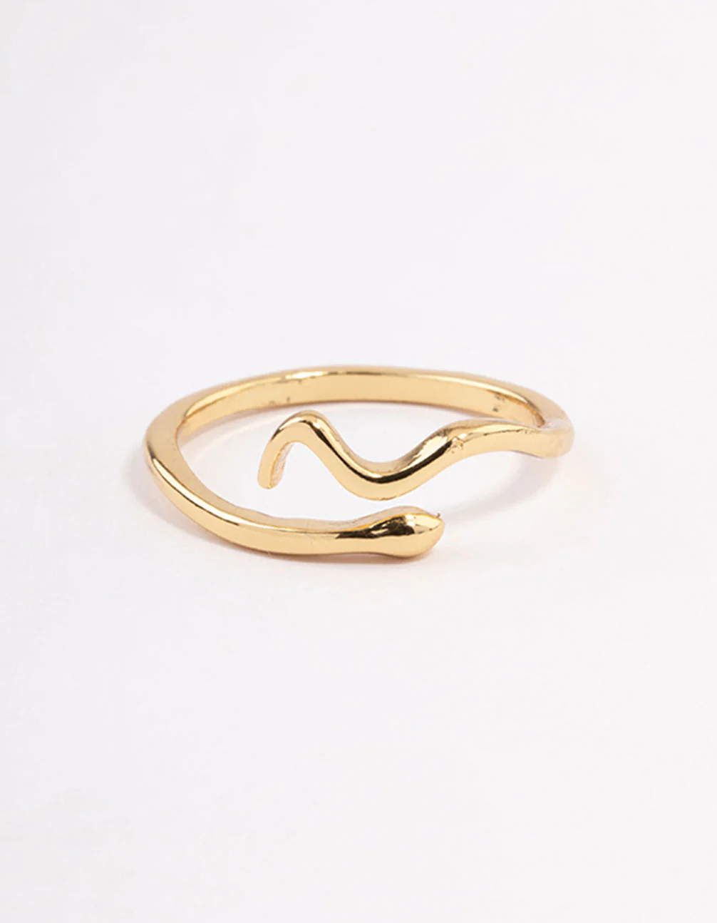 Gold Plated Mini Snake Ring - Image 3