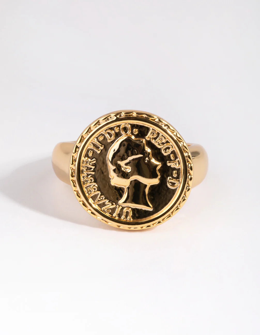 Gold Plated Coin Ring - Image 3