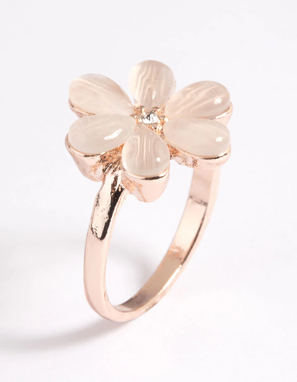 Rose Gold Cats Eye Ring - Image 5