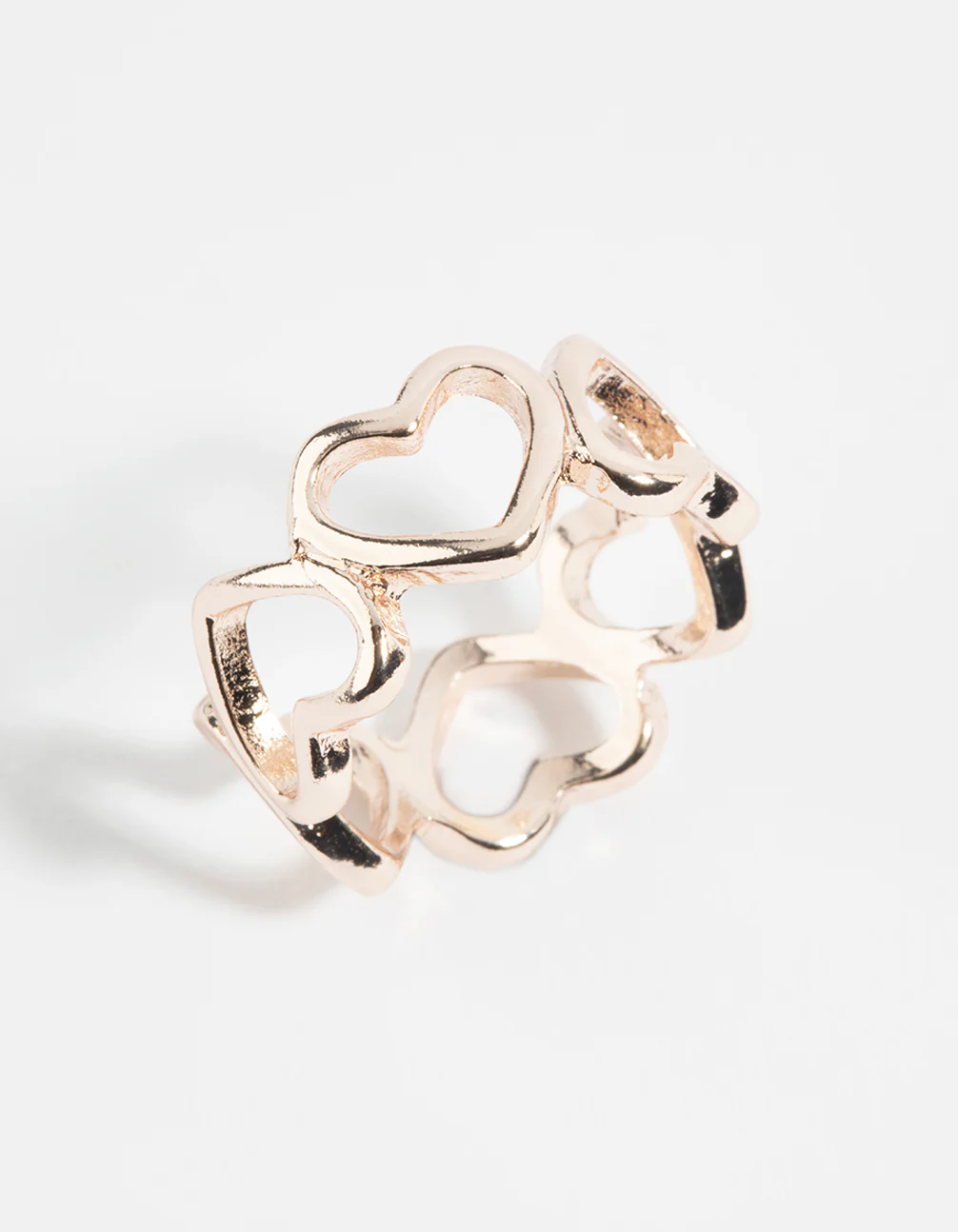 Rose Gold Heart Ring - Image 2