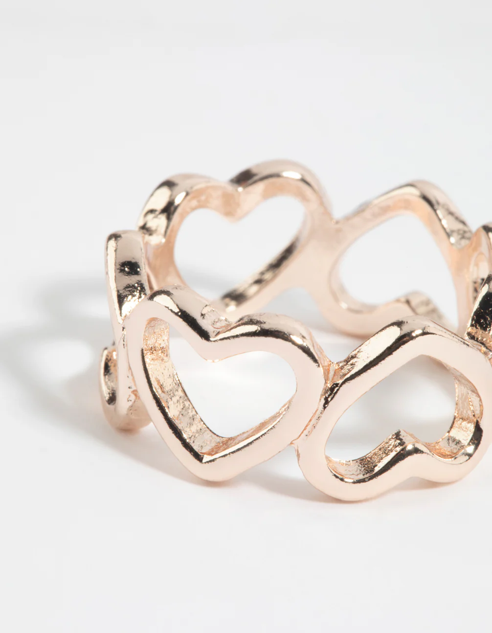 Rose Gold Heart Ring - Image 3