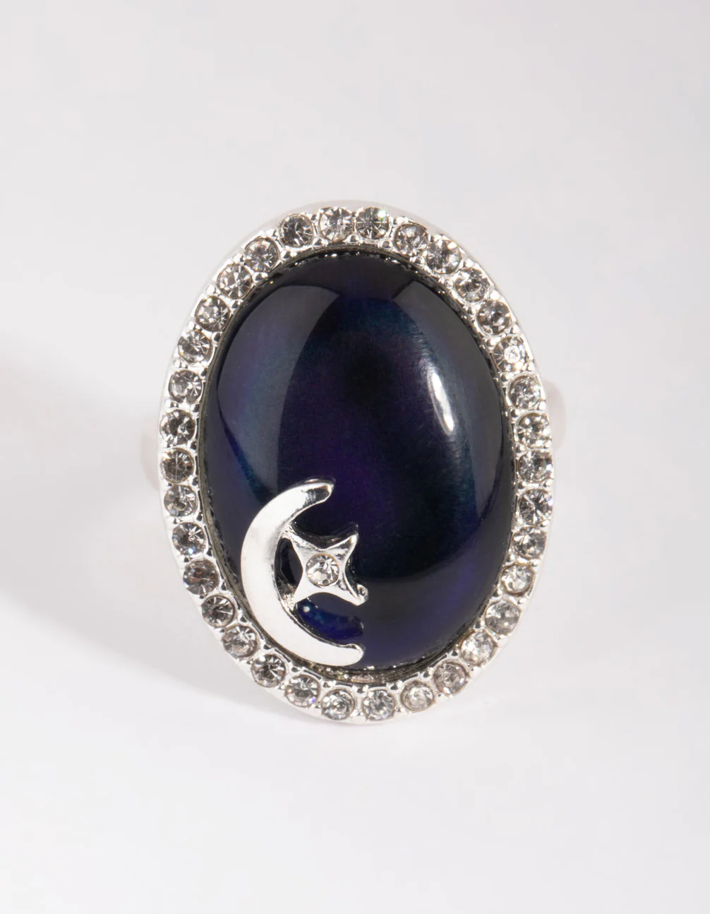 Silver Star & Moon Ring - Image 2