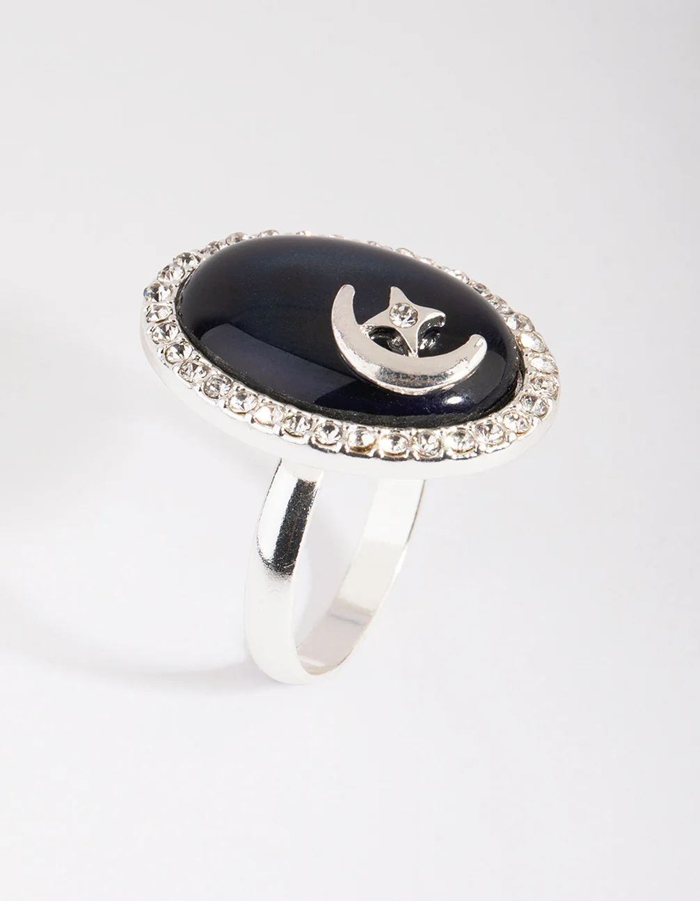 Silver Star & Moon Ring - Image 3