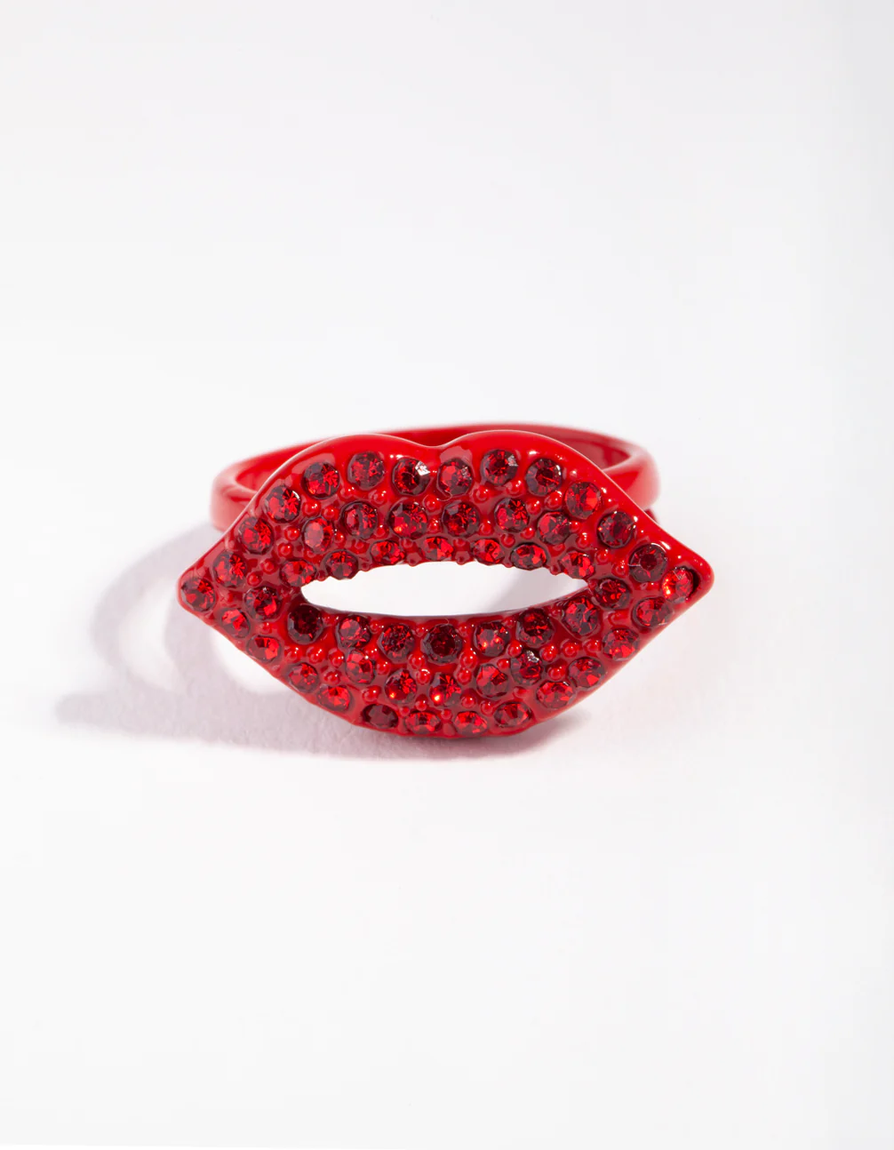 Matte Diamante Lips Ring - Image 2