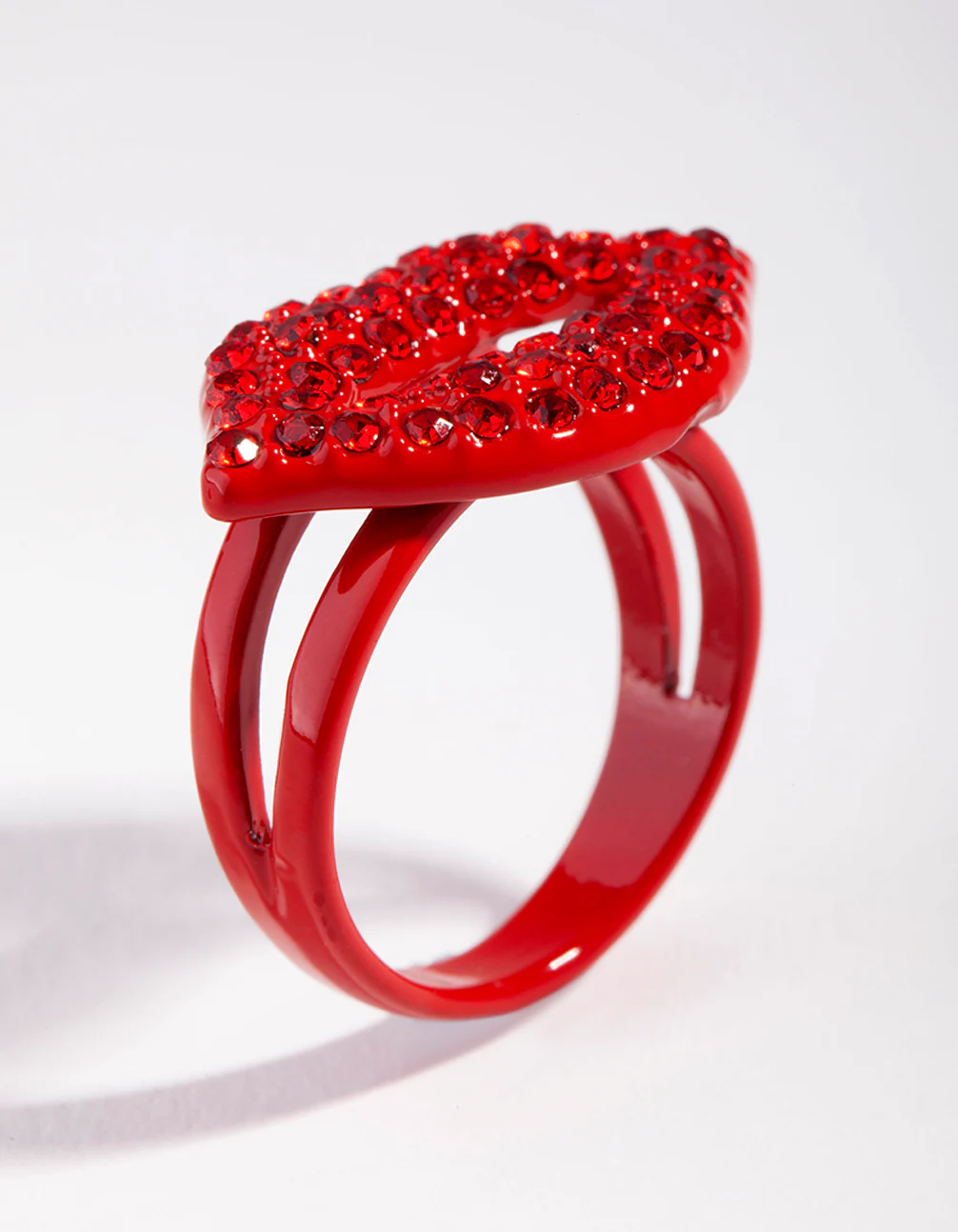 Matte Diamante Lips Ring - Image 3