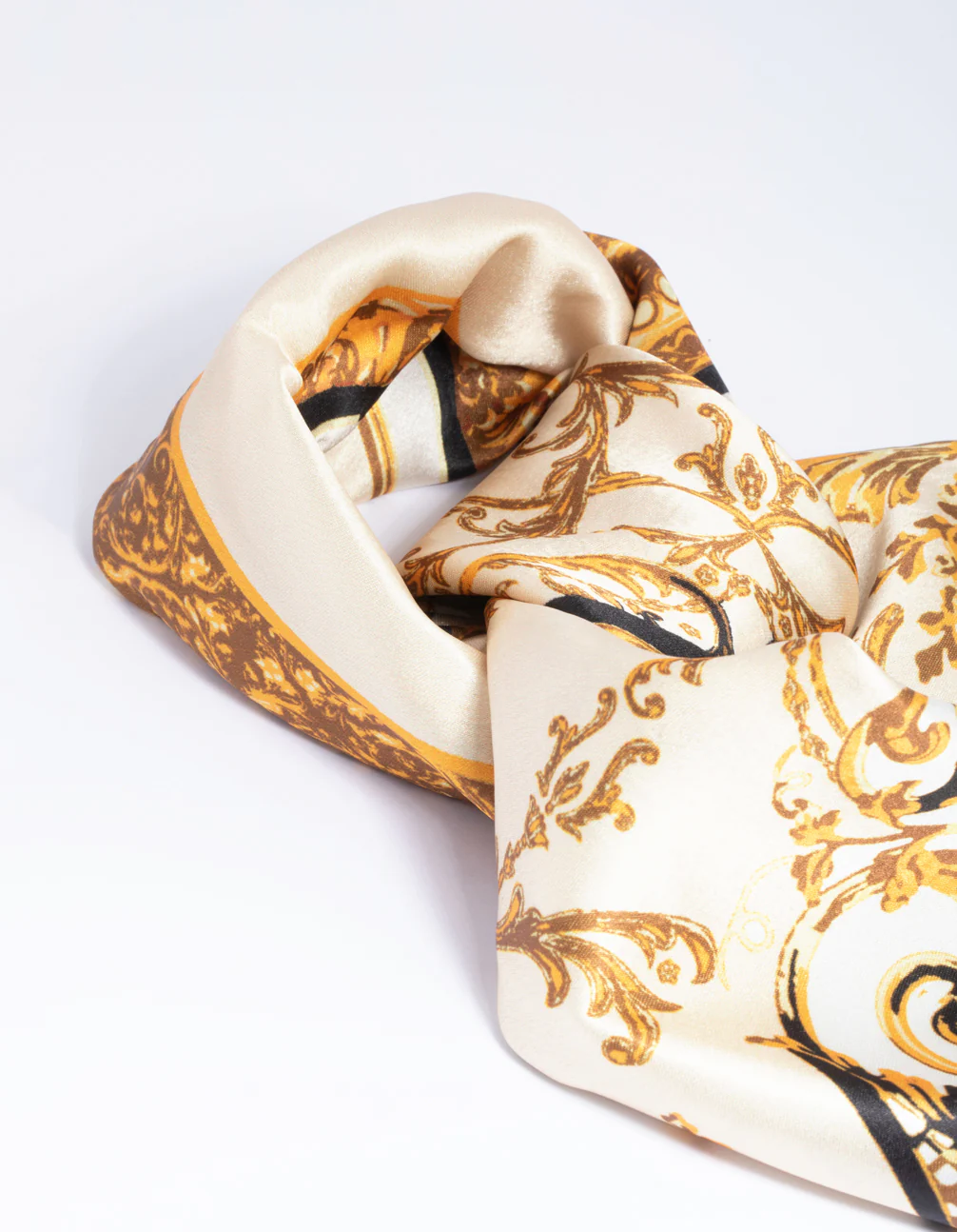 Colourful Vintage Print Bandana Hair Scarf - Image 4
