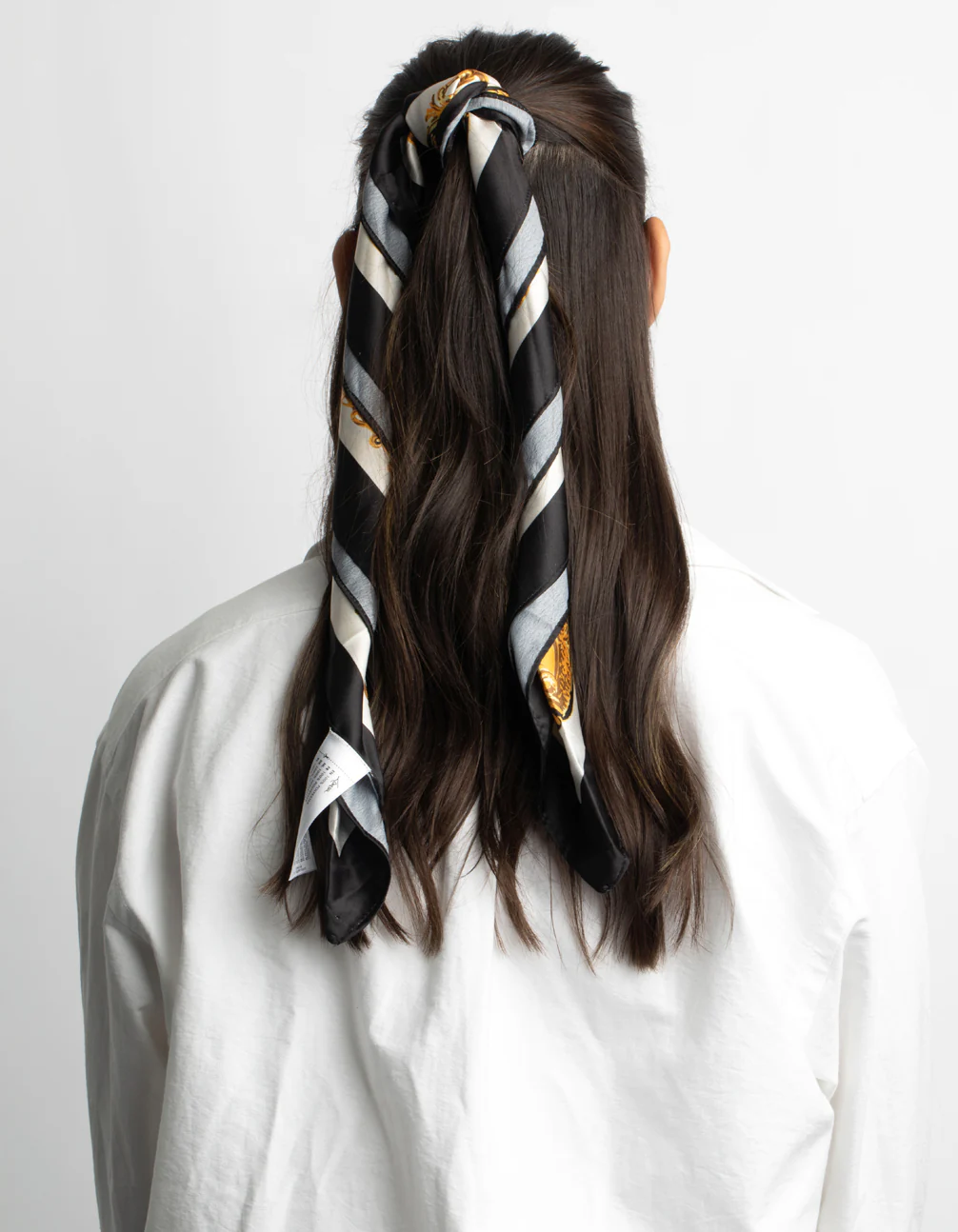 Colourful Vintage Print Bandana Hair Scarf - Image 5