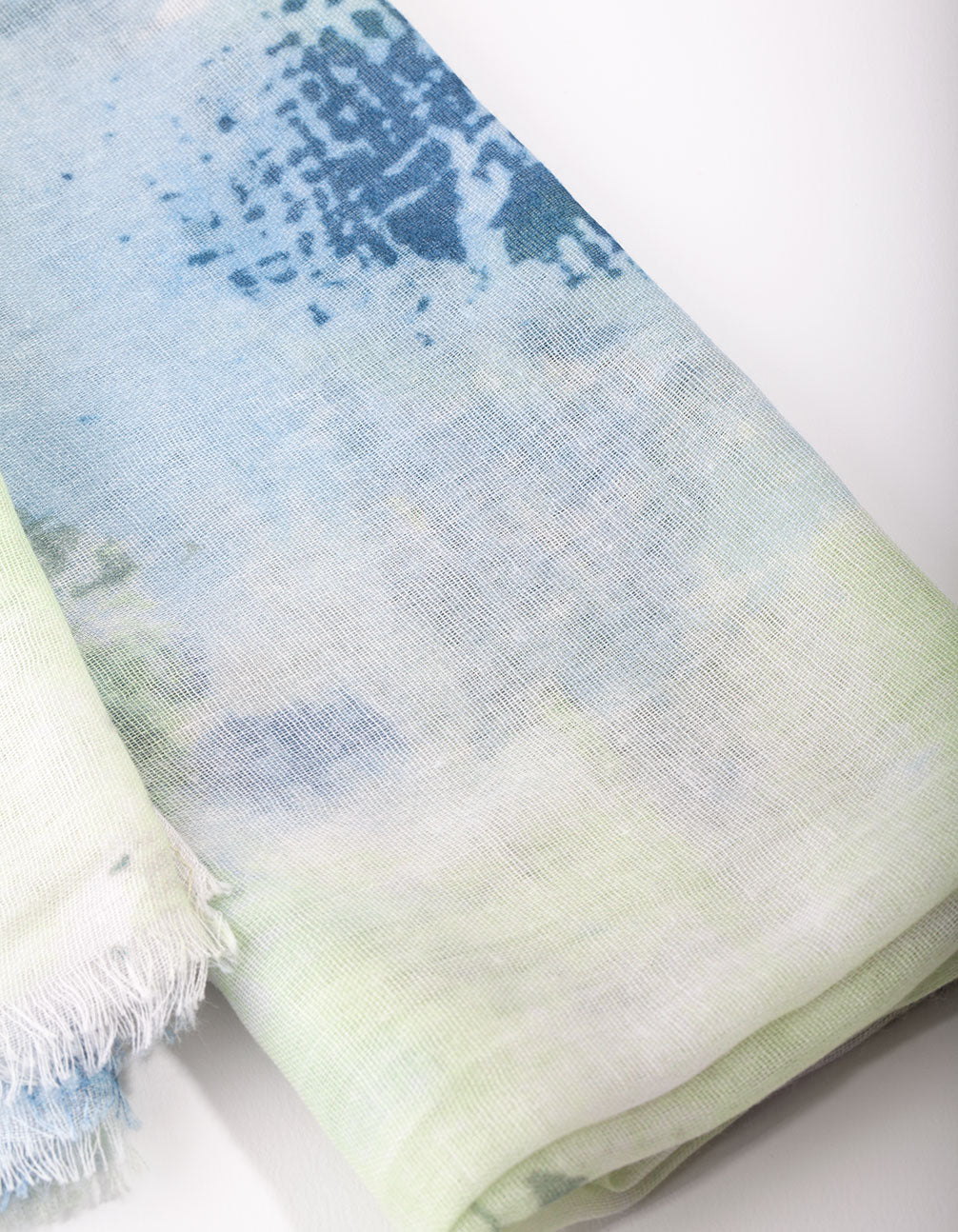 Watercolour Print Scarf - Image 3