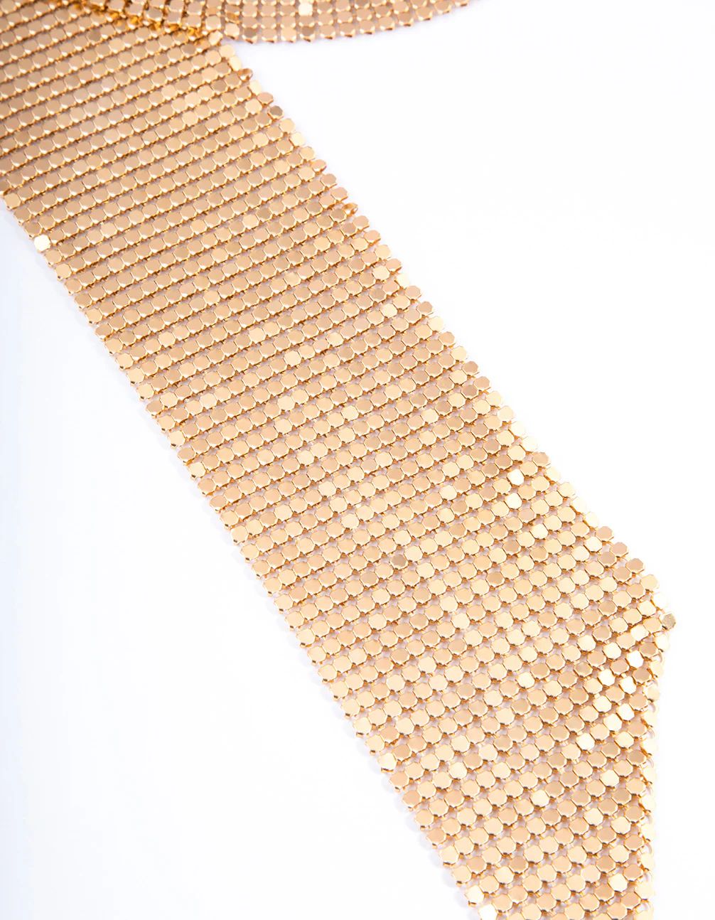 Gold Mesh Scarf - Image 3