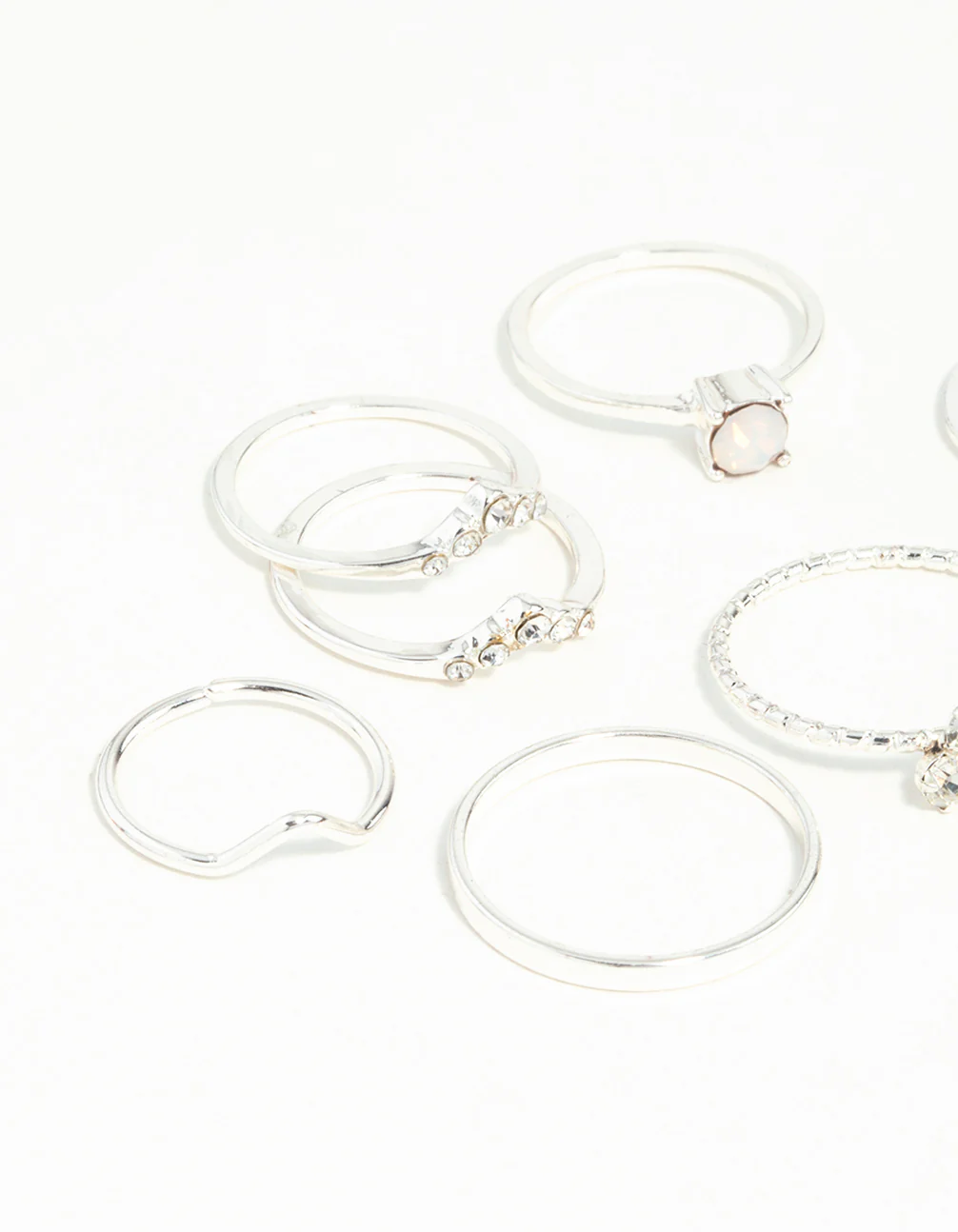 Silver Fine Moonstone Ring Pack - Image 2
