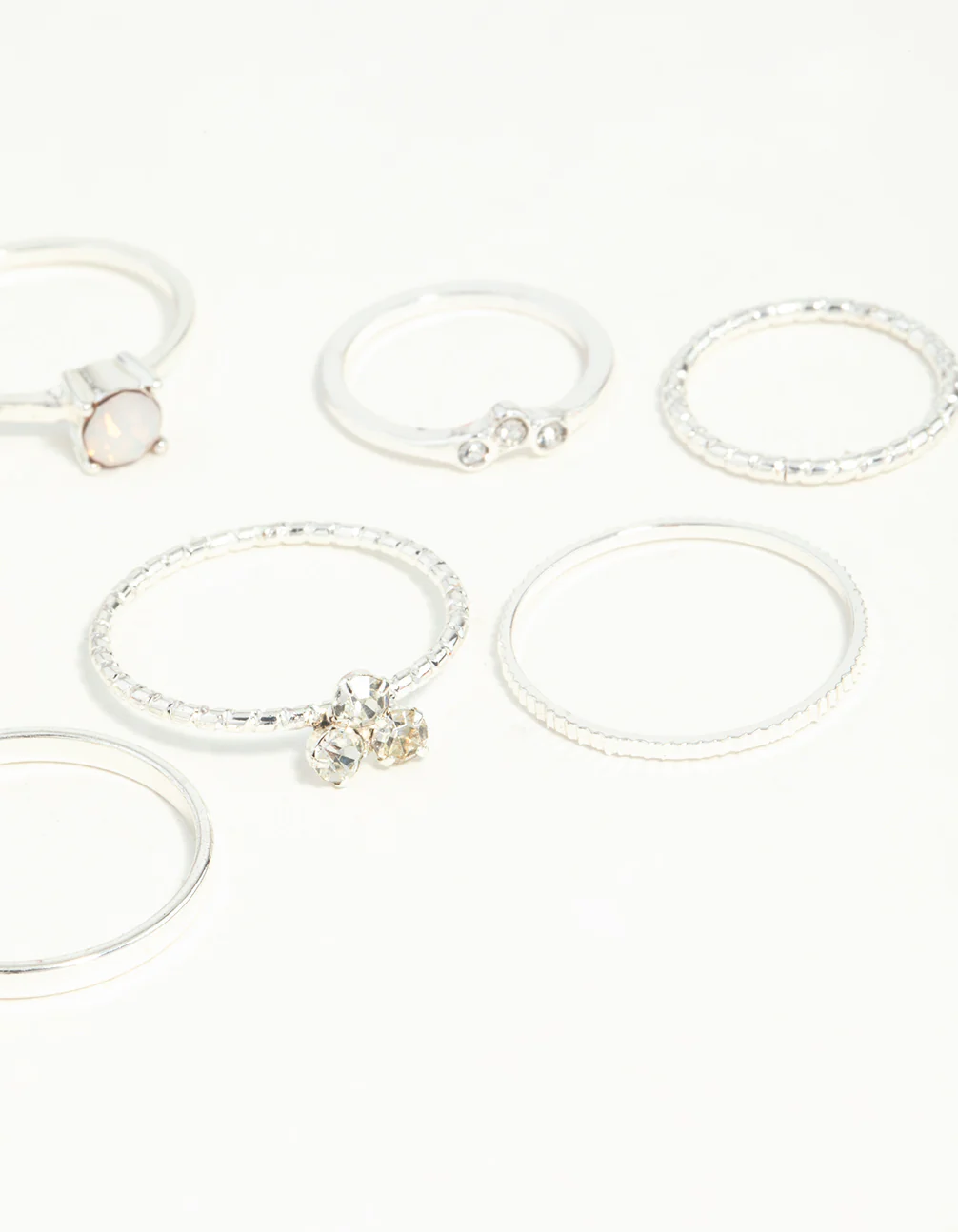 Silver Fine Moonstone Ring Pack - Image 3