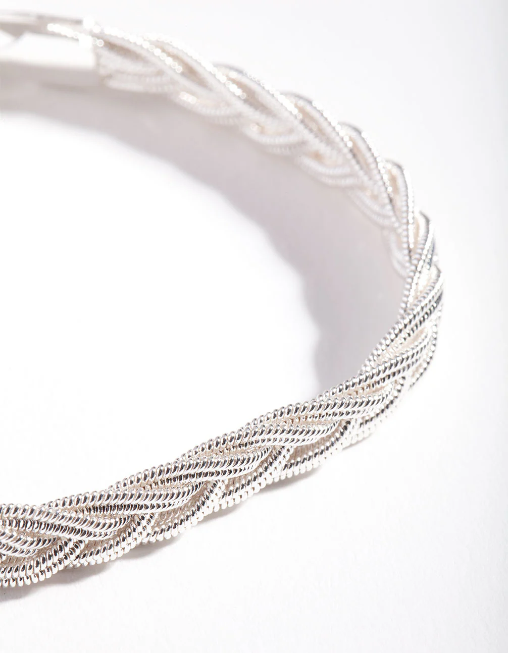 Silver Chain Rope Bracelet - Image 2