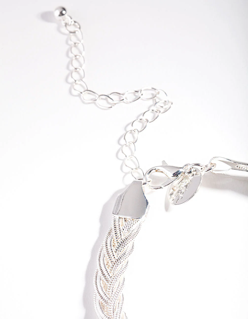 Silver Chain Rope Bracelet - Image 3