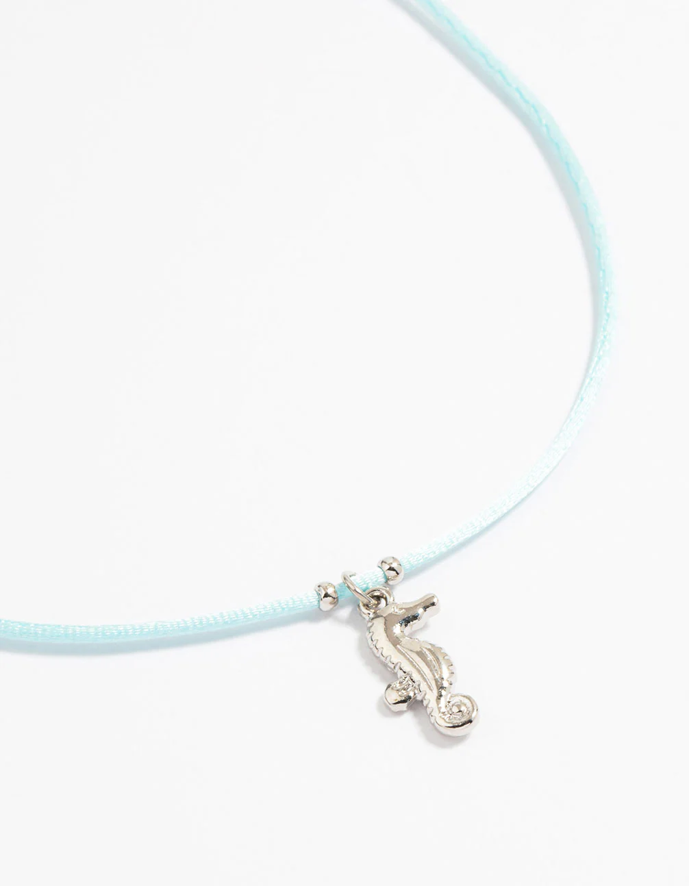 Silver Genuine Shell  Seahorse  Anklets 3-Pack - Image 2