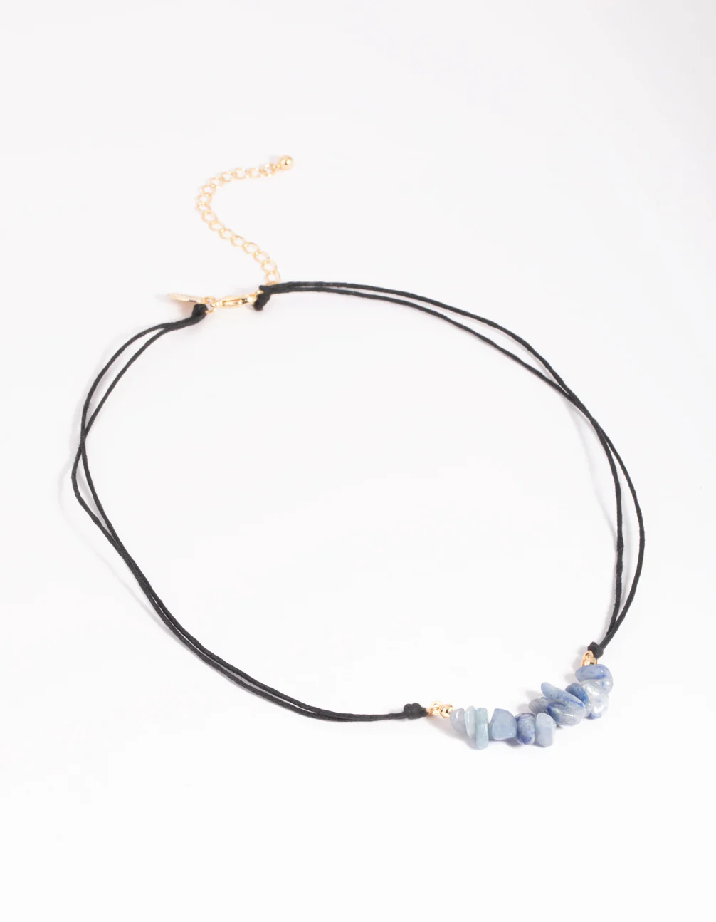 Blue Aventurine Chip Necklace - Image 3