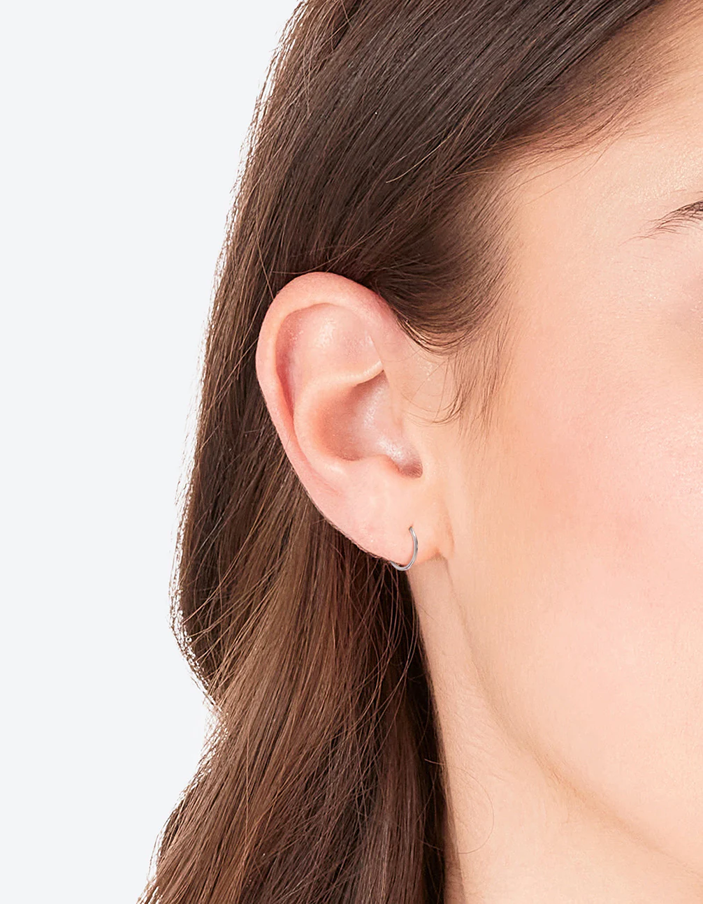 Surgical Steel 8mm Sleeper Earrings - Image 2