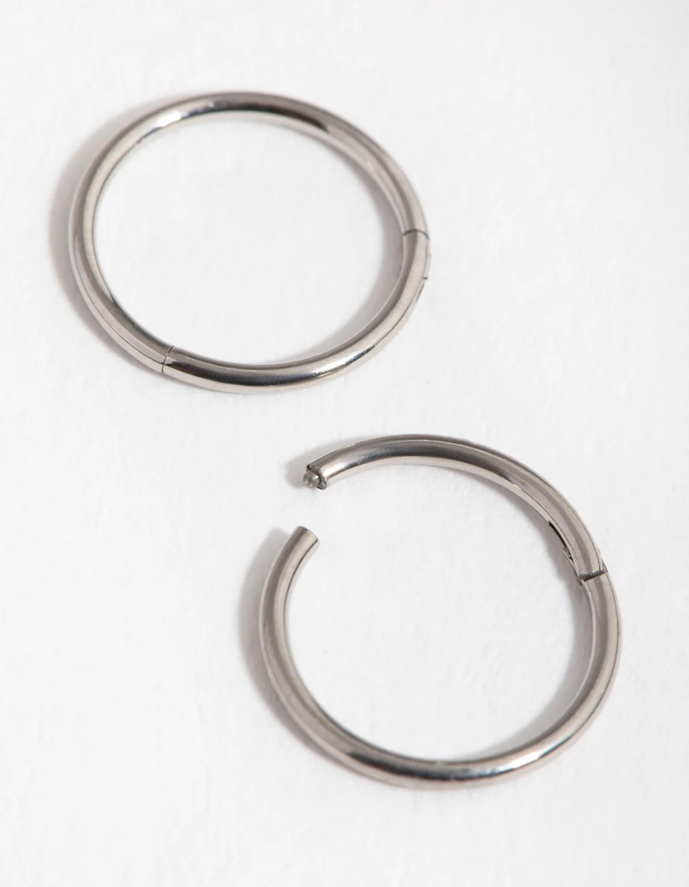 Surgical Steel 8mm Sleeper Earrings - Image 4