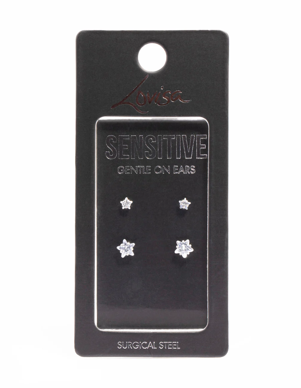 Surgical Steel Diamante Star Stud Earring Pack - Image 4