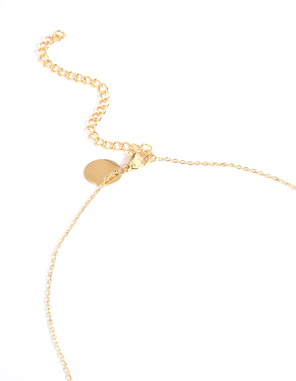 Waterproof Gold Plated Stainless Steel Cubic Zirconia Heart Necklace - Image 5
