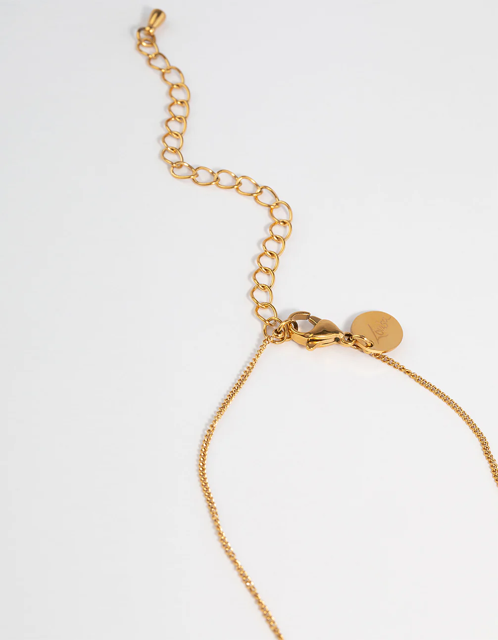 Waterproof Gold Plated Stainless Steel Disc Pendant Necklace Pack - Image 5