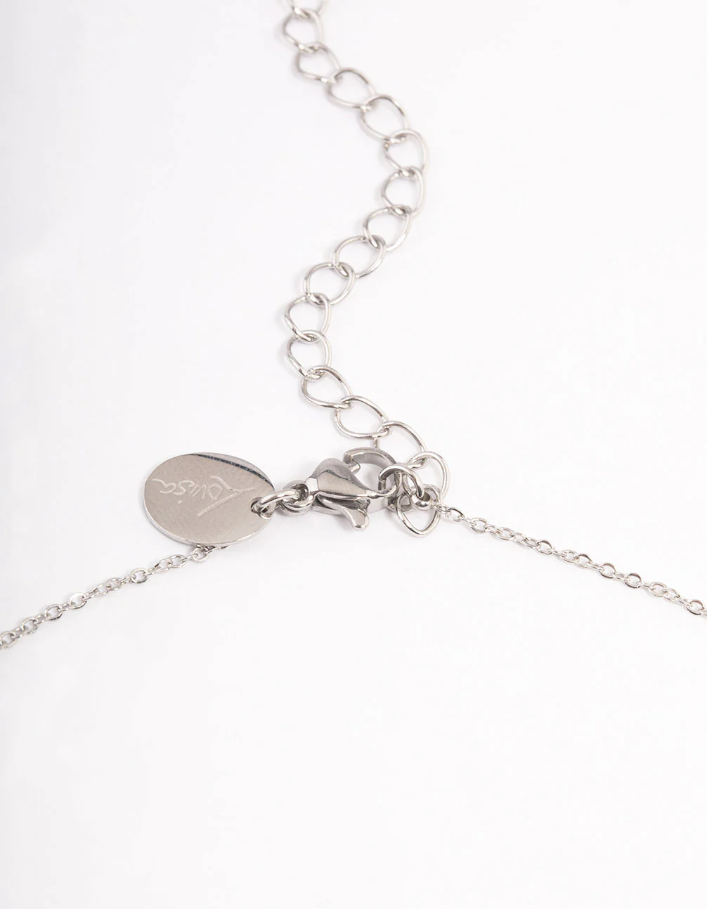 Waterproof Stainless Steel Butterfly Charm Necklace - Image 3