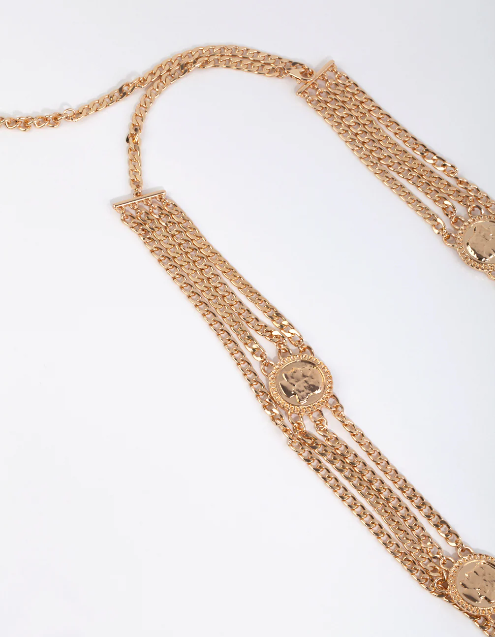 Gold Coin Layered Chain Belt - Image 3