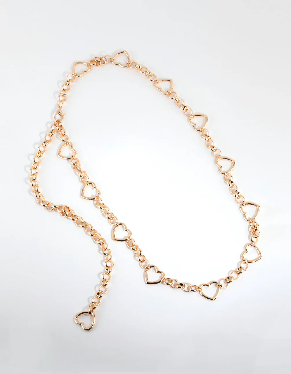 Gold Heart Double Layered Belt - Image 2