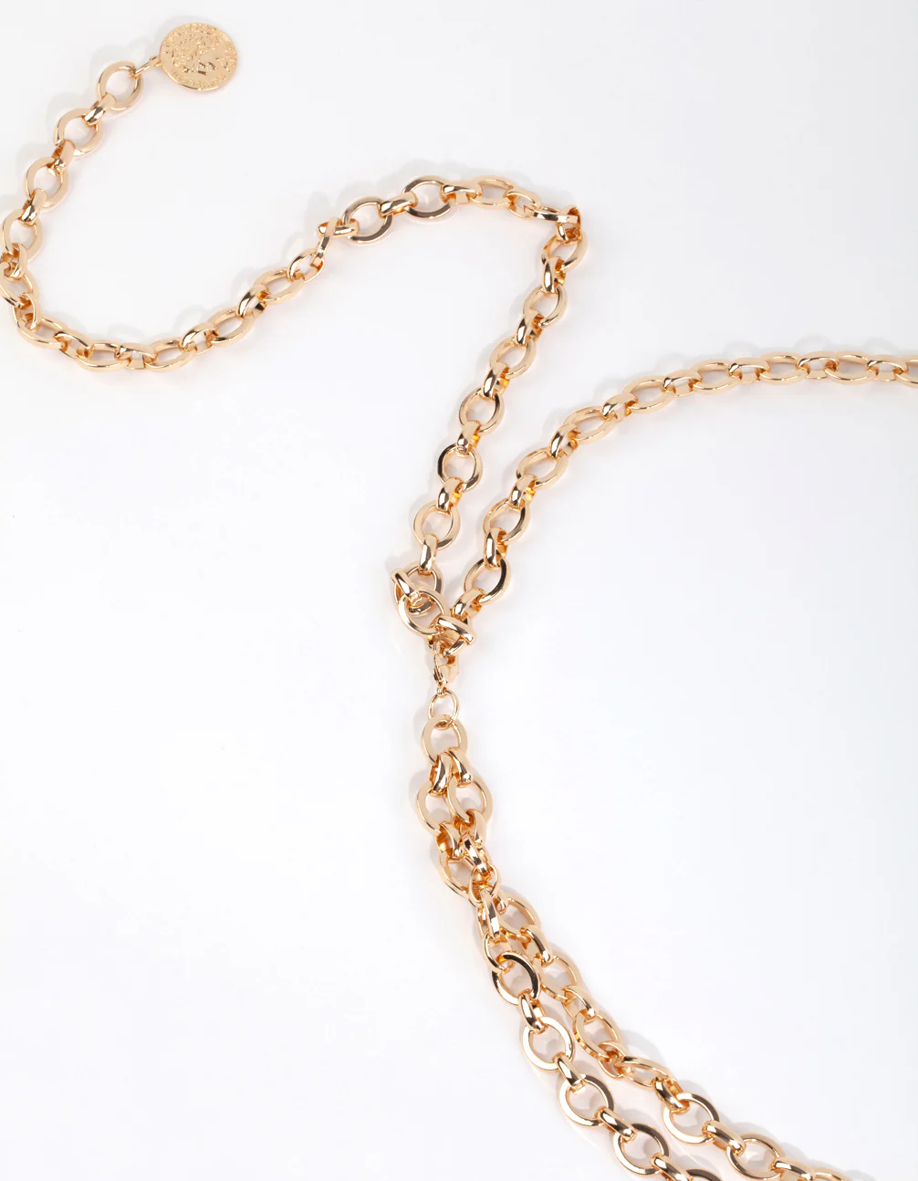 Gold Double Layer Chain Belt - Image 2