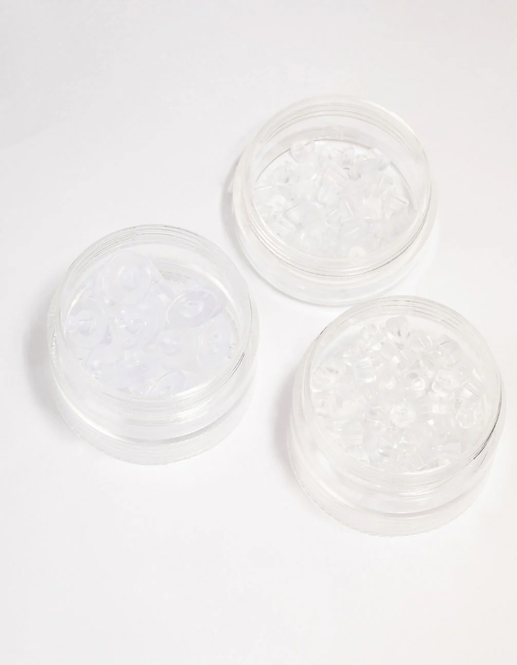 Mixed Silicone Ear Backs 3 Tier Tub - Image 3