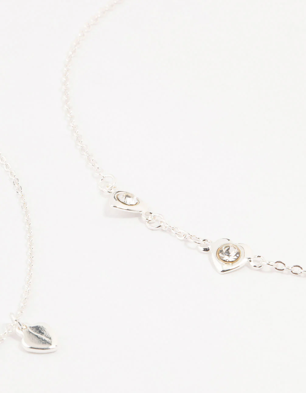 Silver Ball Chain Heart Chokers 4-Pack - Image 3