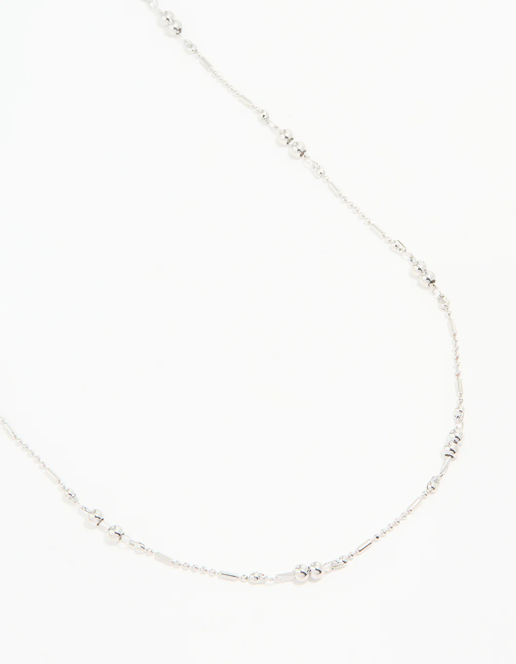 Silver Ball Fine Waist Chain