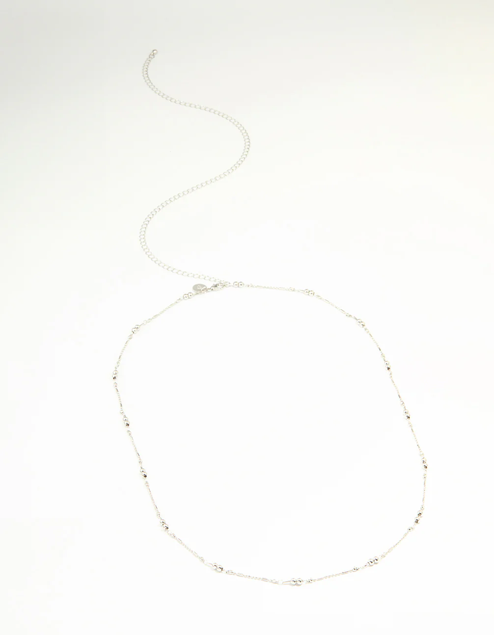 Silver Ball Fine Waist Chain